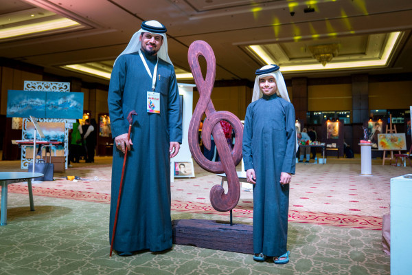 Ajman University Hosts the Second International Biennale under the Theme 