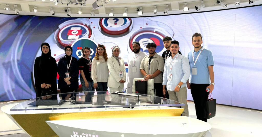 College of Mass Communication Students at Al-Sharq Channel