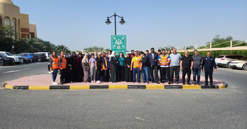Ajman University Conducts a Mock Evacuation Drill