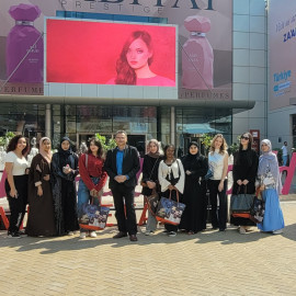 Marketing Students' Visit to the Beauty World Middle East Exhibition, Dubai