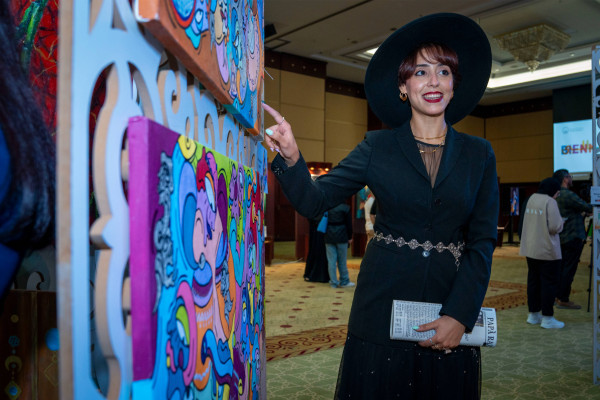 Ajman University Hosts the Second International Biennale under the Theme 