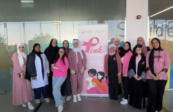 Breast cancer campaign awareness by Nursing students