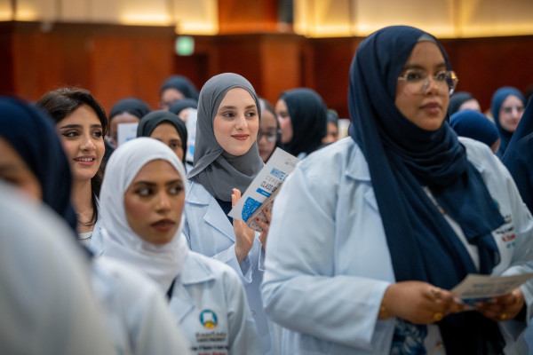 Nursing Students Receive Rousing Initiation into the Profession at the Annual White Coat Ceremony