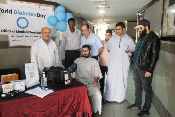 World Diabetes Day at the University Male Hostel _4