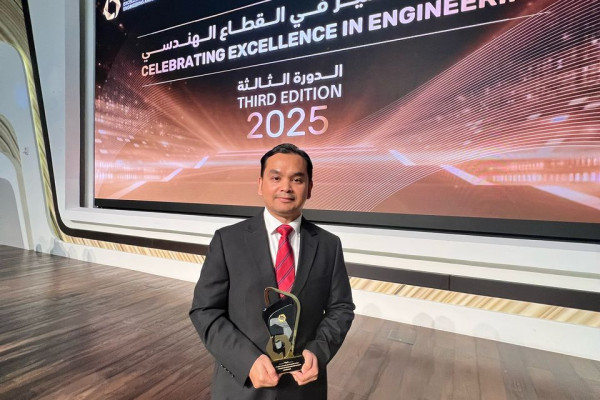 Ajman University Faculty Member Wins Prestigious Award for Excellence in Engineering Research