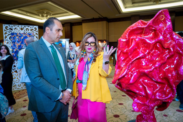 Ajman University Hosts the Second International Biennale under the Theme 