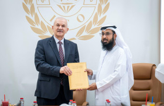 Ajman University Signs an MoU with the International Charity Organization