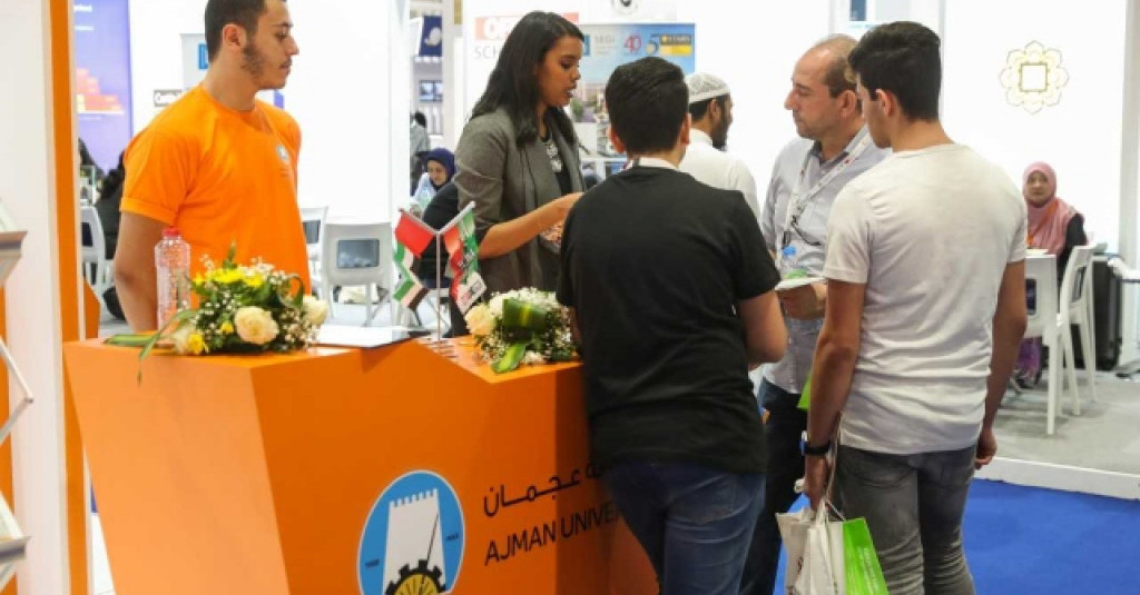 AU Promotes Programs in Educational Exhibitions