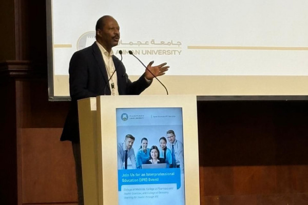 Future Healthcare Professionals Collaborate at Ajman University's Interprofessional Event