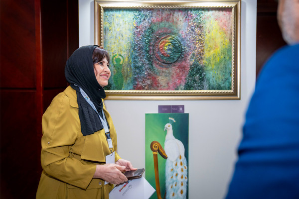 Ajman University Hosts the Second International Biennale under the Theme 