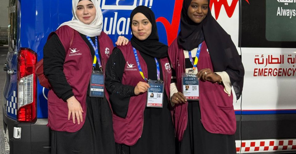 Pharmacy students volunteered in organizing Fazaa Championship for POD 2025