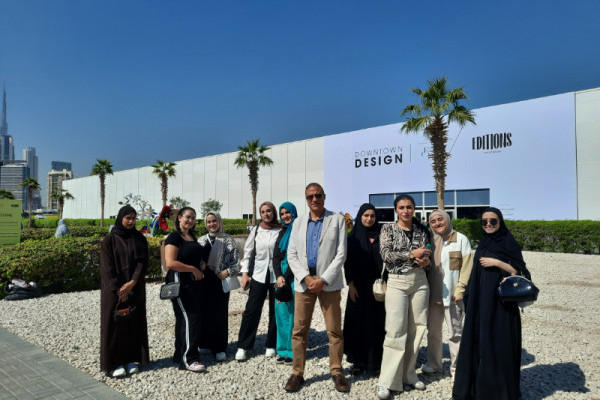 Graphic Design Students Visit Dubai Design Week