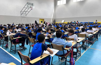 Athletics Unit Hosts National Charity School Students for Their Exams