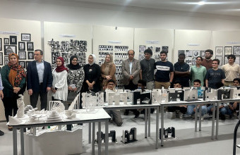 The College of Architecture, Art and Design Organizes an Exhibition for First-Year Students
