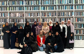 Mass Communication Students' Trip to Mohammed Bin Rashid Library in Dubai