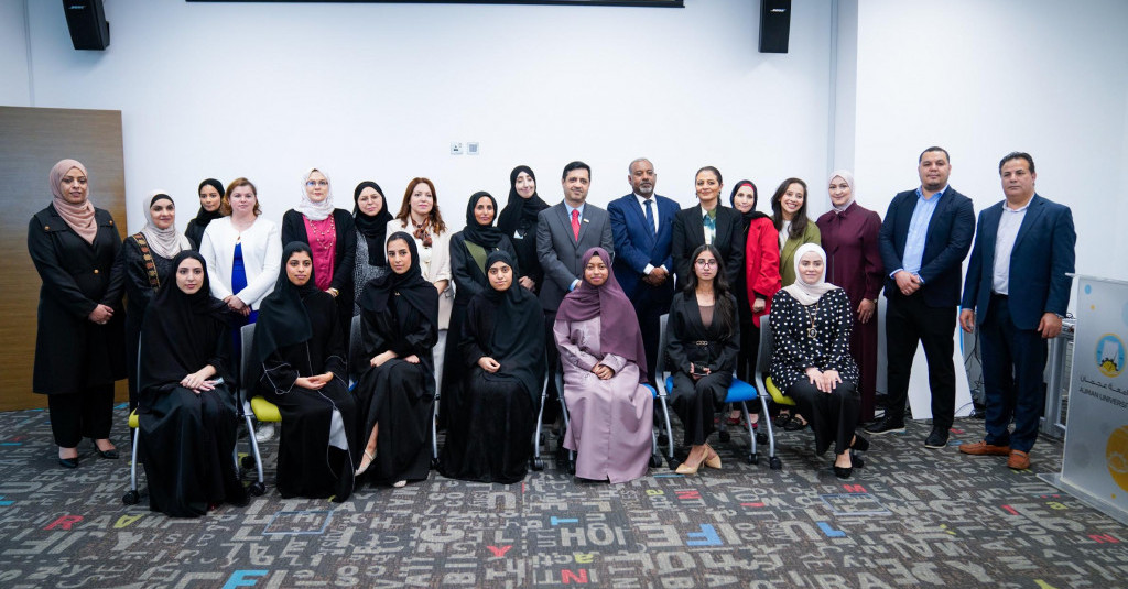 Ajman University Honors Winners of the 2025 Excellence in Research Award for Female University Students in the UAE