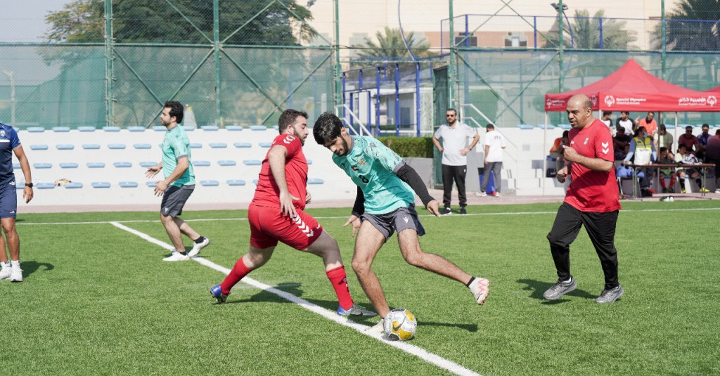 وحدة النشاط الرياضي تستضيف الأولمبياد الخاص الإماراتي تحت شعار اللقاء الرياضي