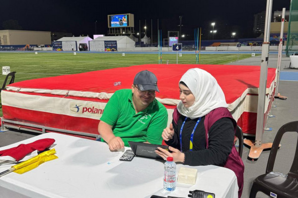 Pharmacy students volunteered in organizing Fazaa Championship for POD 2025