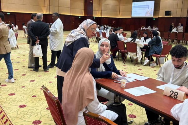 Future Healthcare Professionals Collaborate at Ajman University's Interprofessional Event