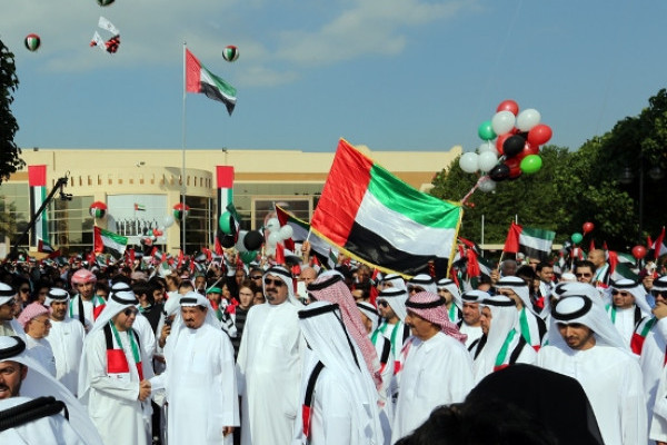 Ajman Ruler Attends AUST Celebrations of the 42nd National Day