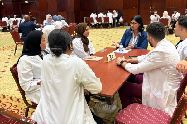 Future Healthcare Professionals Collaborate at Ajman University's Interprofessional Event