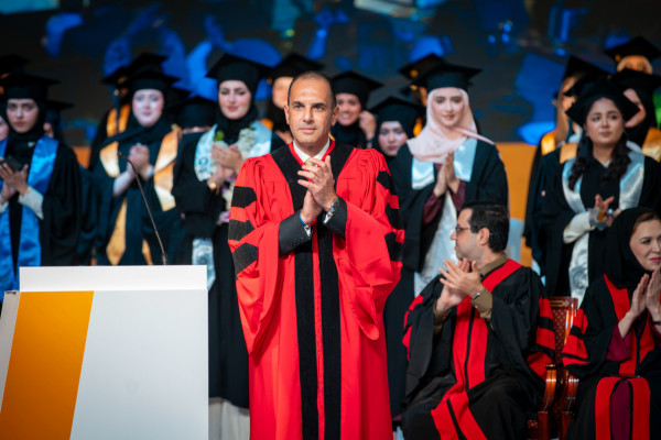 H.H. Sheikh Humaid Al Nuaimi Attends the Graduation Ceremony for Ajman University's ‘Class of 2024’