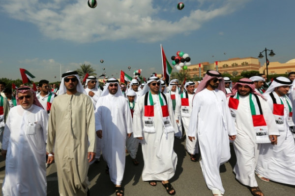 Ajman Ruler Attends AUST Celebrations of the 42nd National Day