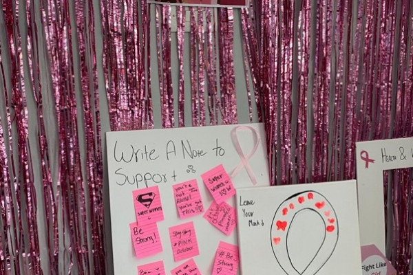 Breast cancer awareness event – held on 29 October 2024 Health and wellness club