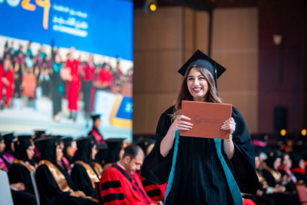 H.H. Sheikh Humaid Al Nuaimi Attends the Graduation Ceremony for Ajman University's ‘Class of 2024’