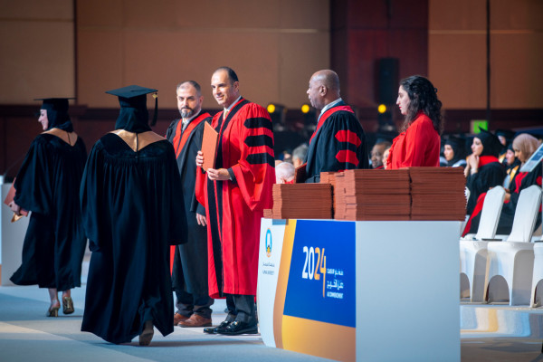 H.H. Sheikh Humaid Al Nuaimi Attends the Graduation Ceremony for Ajman University's ‘Class of 2024’