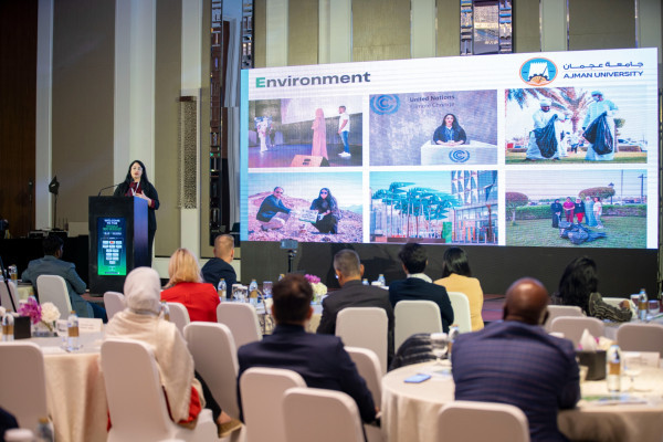 Ajman University Proudly Partners with the World Environment, Social and Governance Summit in Dubai