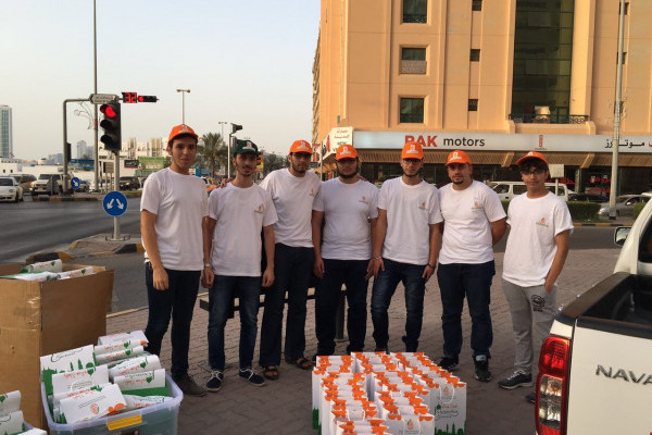 Ajman University Iftar Initiative across Ajman