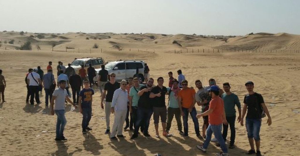 Desert Safari Trip for Ajman University Students