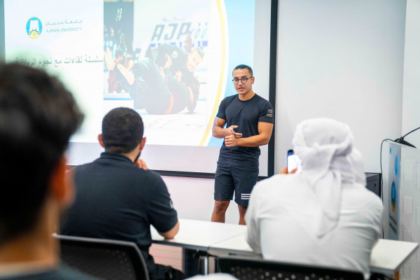 The Athletics Unit Hosts Marwan Amjad in an Inspirational Sports Meeting