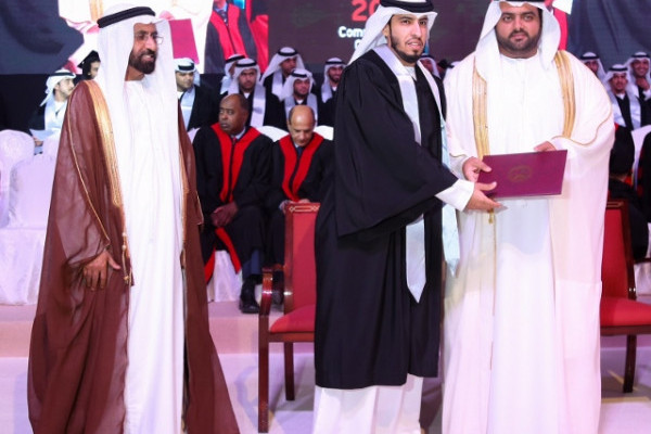 His Highness Mohamed Bin Hamad Al Sharqi Attends Fujairah Campus Graduation