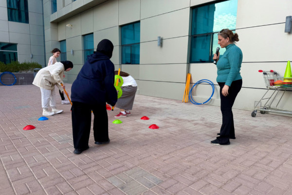 Office of Medical Services Collaborates in Female Hostel’s Sports Fun Games 2025 _2