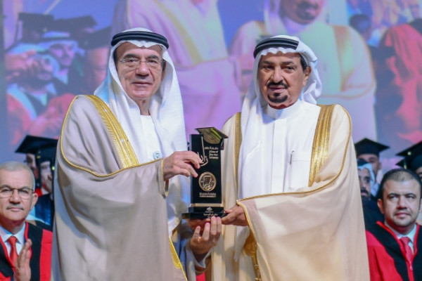 Ruler of Ajman attends graduation of second group of Year of Zayed batch of Ajman University
