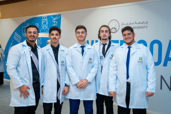 Ajman University’s College of Dentistry Celebrates White Coat Ceremony