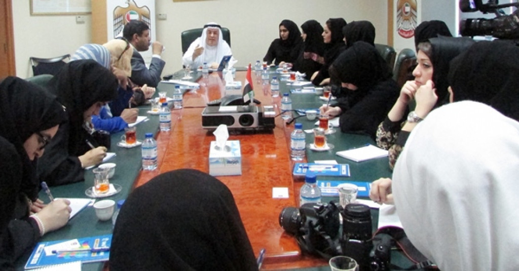 AUST Students Tour National Media Council in Abu Dhabi