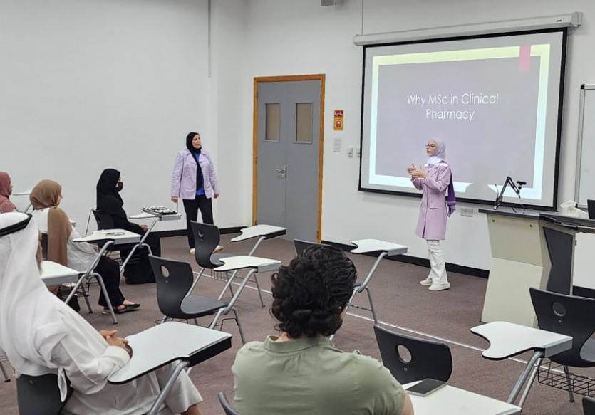 The College of Pharmacy and Health Sciences hosted a session dedicated to the MSc in Clinical Pharmacy program