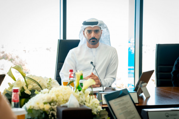 Ammar Al Nuaimi Chairs the Meeting of Ajman University Board of Trustees