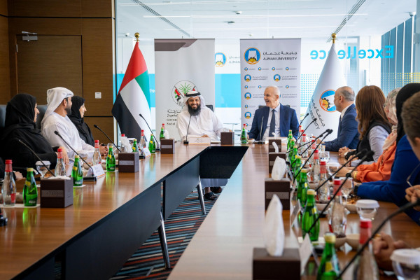 Ajman University Partners with Sharjah Social Services Department to Advance Community Development