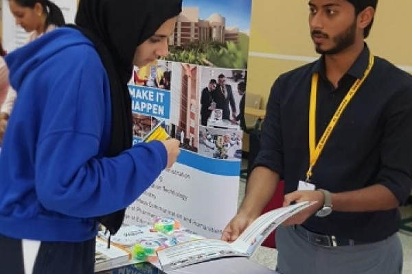 AU Promotes Programs in Educational Exhibitions