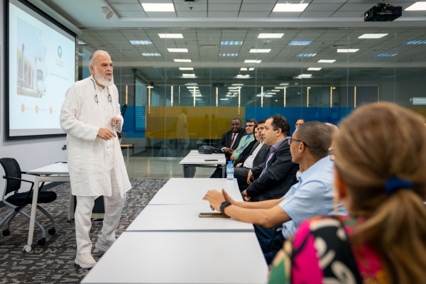 Esteemed Scholar and Business Leader Dr. Moustapha Sarhank Inspires CBA Students and Faculty with Ethical Leadership Insights