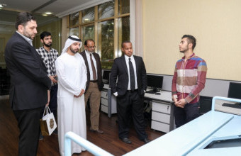 E-Government Visits ICA Facility at Ajman University