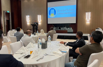 Ajman University Hosts a Networking Event for MBA and DBA Cohorts