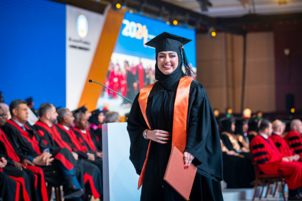 H.H. Sheikh Humaid Al Nuaimi Attends the Graduation Ceremony for Ajman University's ‘Class of 2024’