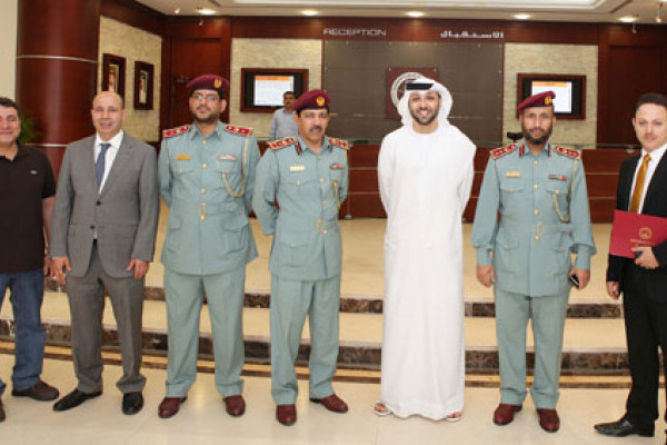 Senior Officials from Ajman General Directorate of Residence and Foreigners Affairs Visit Ajman University