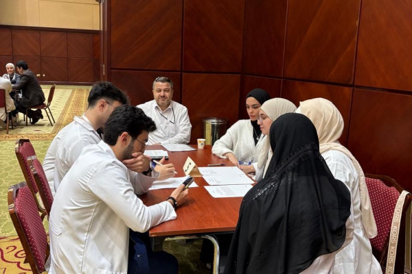 Future Healthcare Professionals Collaborate at Ajman University's Interprofessional Event