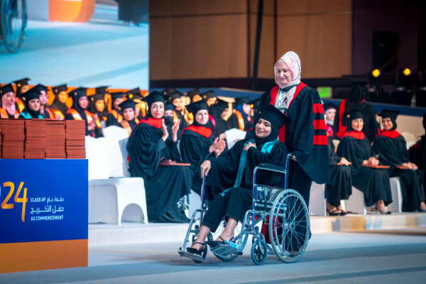 H.H. Sheikh Humaid Al Nuaimi Attends the Graduation Ceremony for Ajman University's ‘Class of 2024’